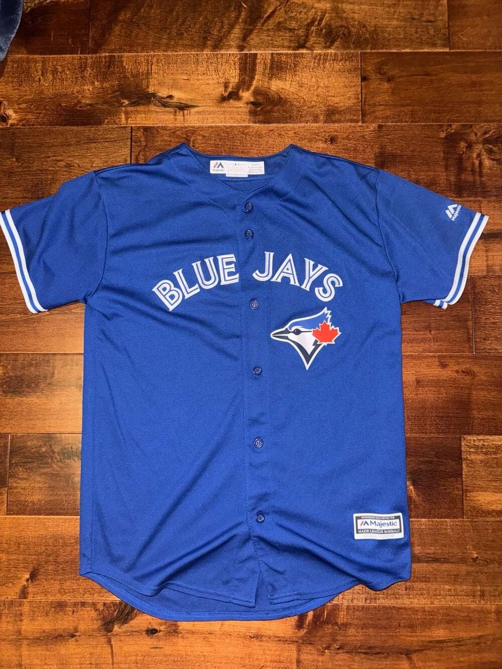Majestic Toronto Blue Jays Kevin Pillar #11 Cool Base Youth XL Baseball Jersey